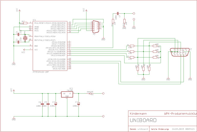 Uniboard (Schaltplan)