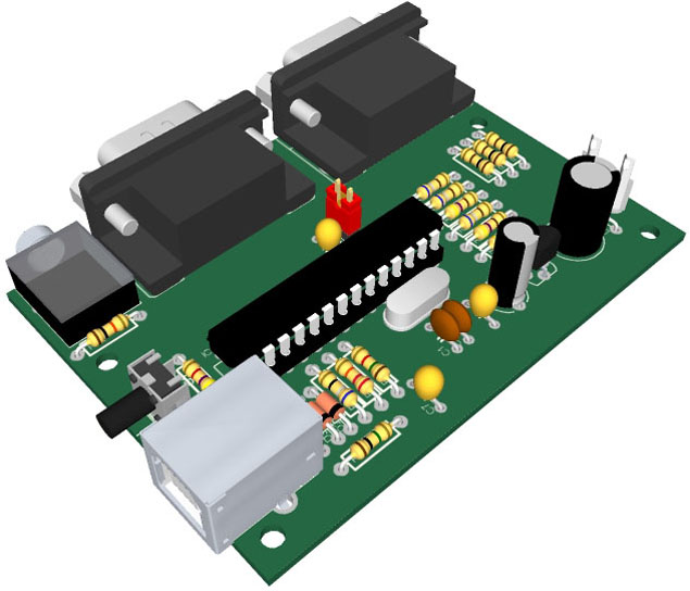 USB-Board (Sketchup)