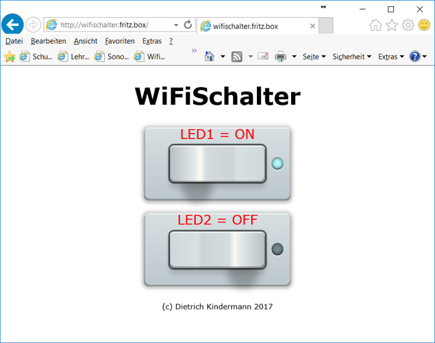 WiFiSchalter (Version 2)