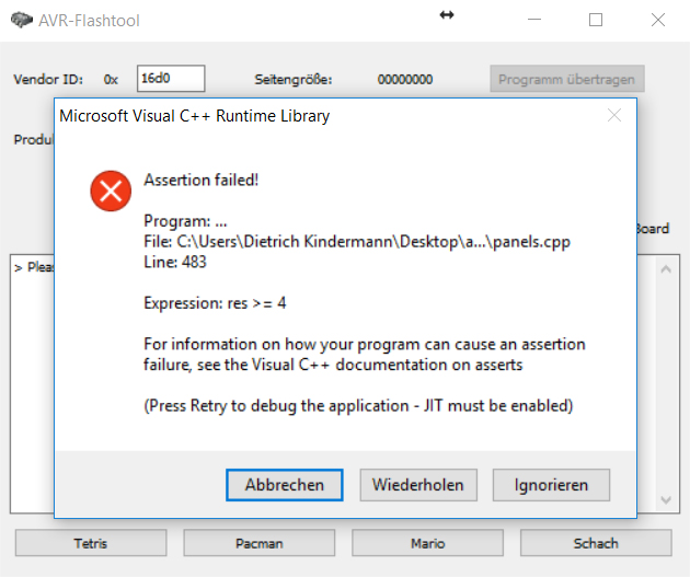 Flashtool-Error