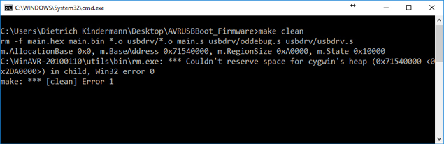 msys-2.0-Systemfehler