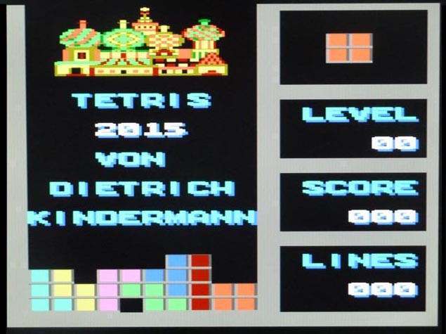 Tetris 25MHz (Screenshot)